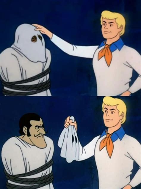 scooby memes|meme scooby doo mask.